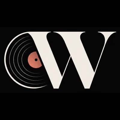 Waxnote logo — a W formed from a vinyl record